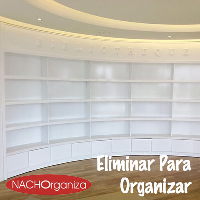 Eliminar para organizar