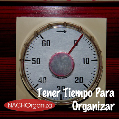 Tener Tiempo Para Organizar