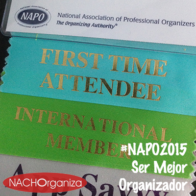 #NAPO2015 Ser Mejor Organizador