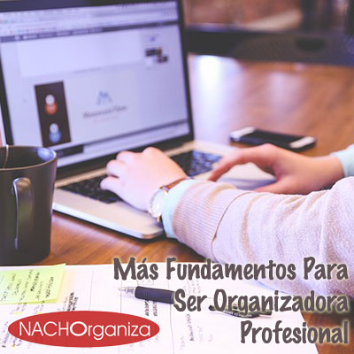 Fundamentos para ser organizadora profesional