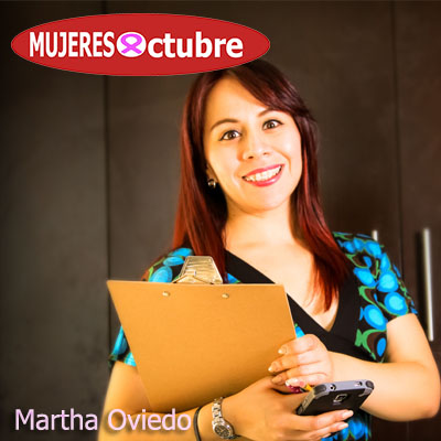 Mujeres de Octubre Martha Oviedo