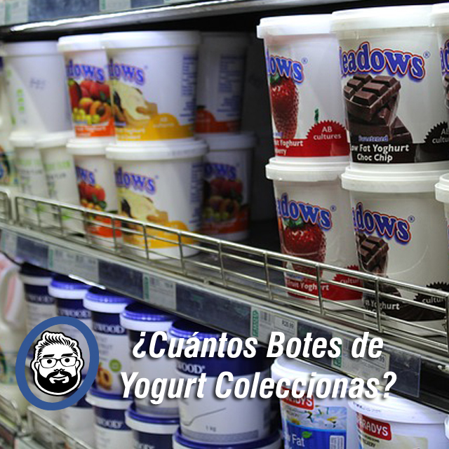 botes de yogurt